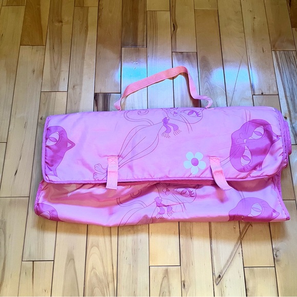 Nap Mat Blanket-Pink Cats-51”x24” - Picture 4 of 8
